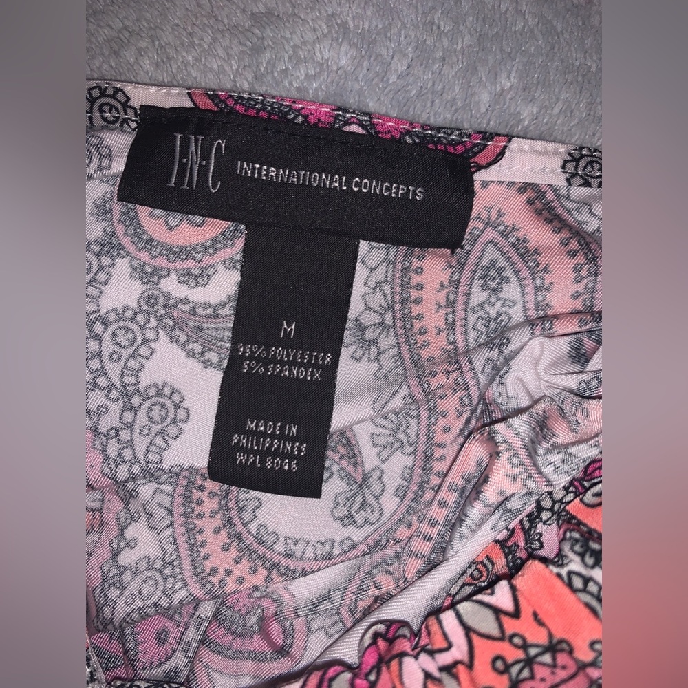 Paisley Print Halter Top by INC Medium - Picture 8 of 8